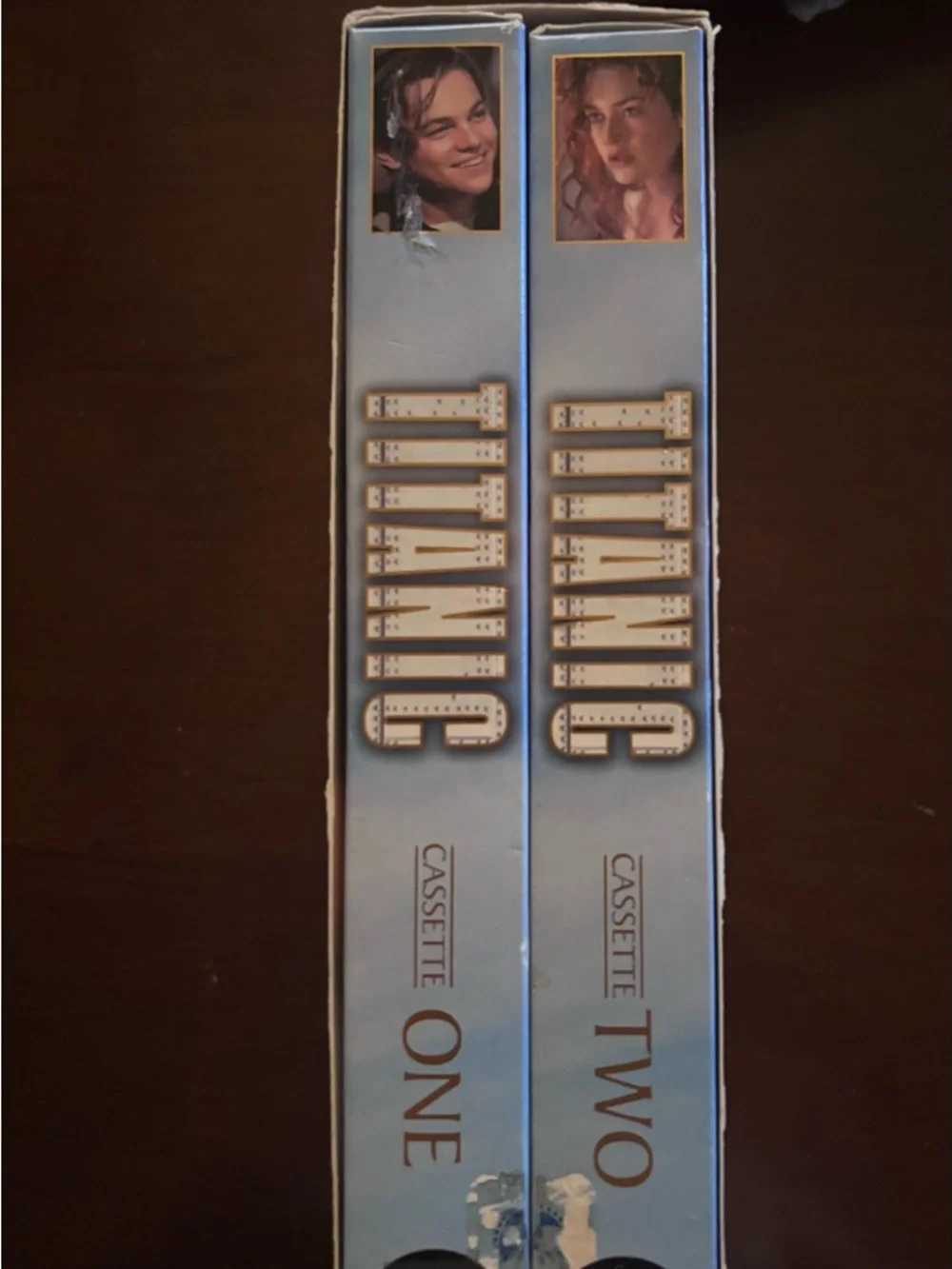 Titanic VHS Cover - Blue and Black Artwork
